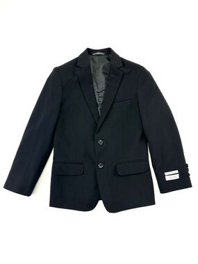 Calvin Klein Boys Black Blazer Size 10 New Formal Suit Jacket